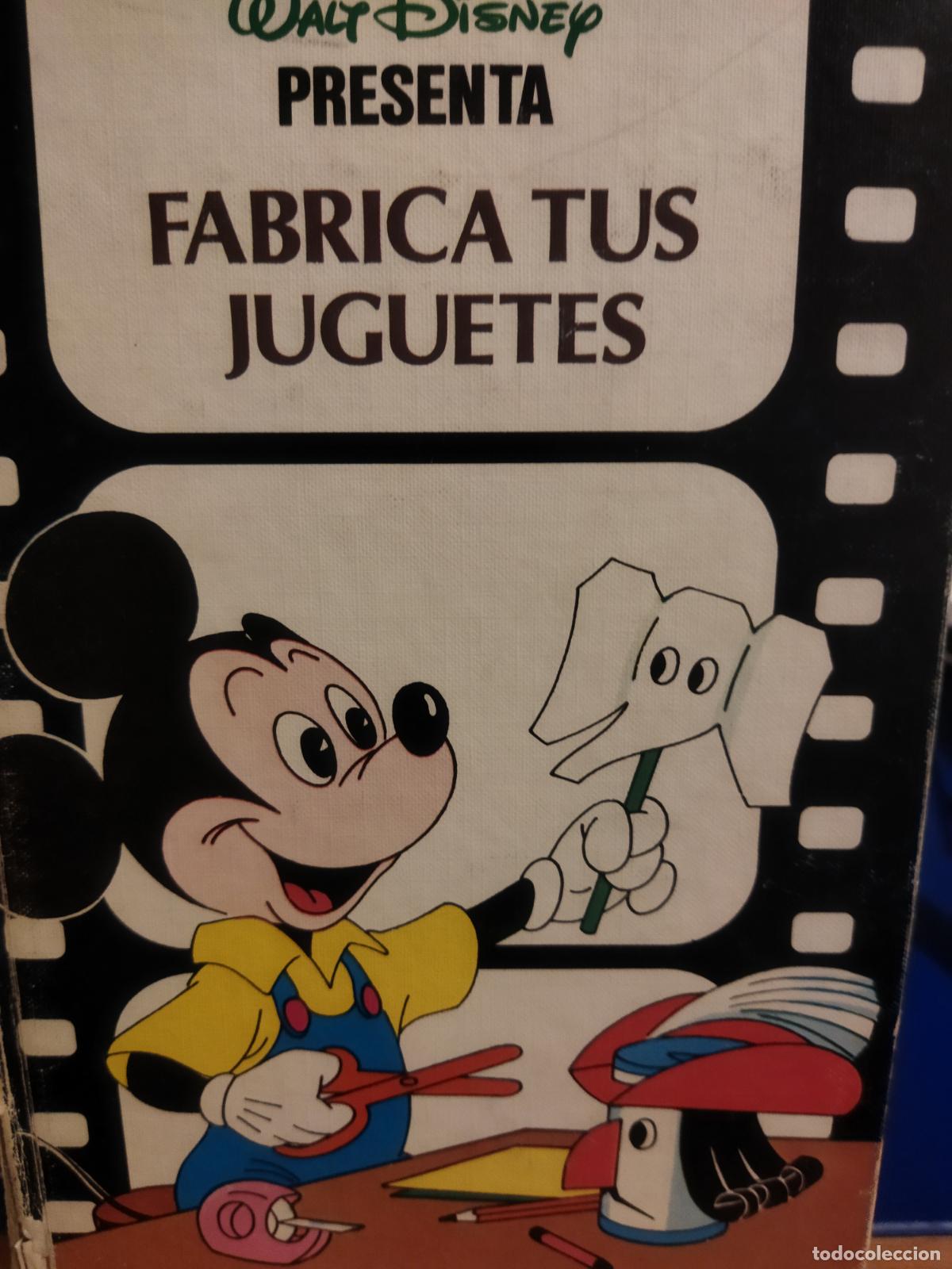 Libros de segunda mano: Fabrica tus juguetes Walt Disney presenta