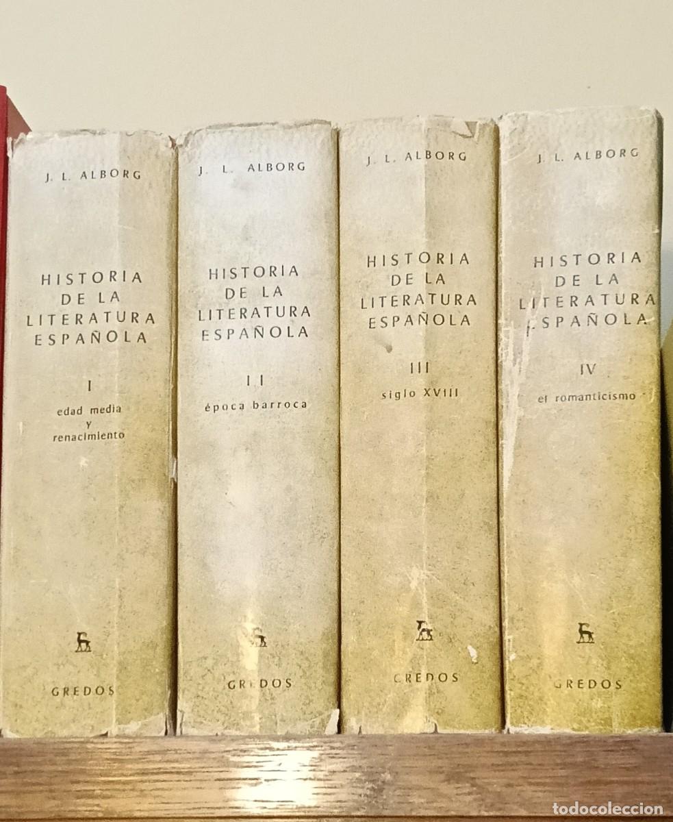 Libros de segunda mano: Historia de la Literatura JL Alborg