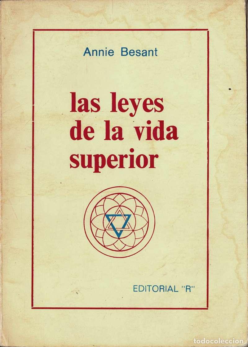 Libros de segunda mano: Las Leyes de la vida superior - Annie Besant