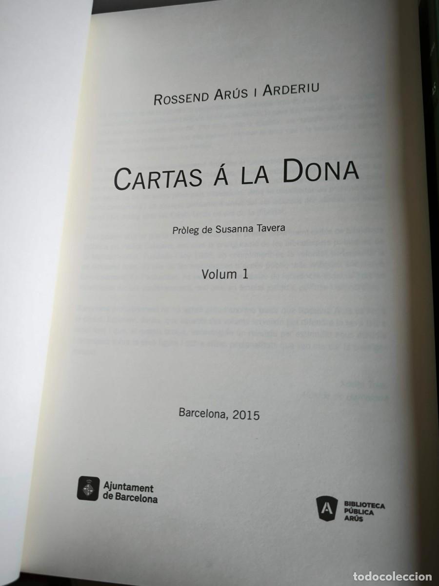 Libros de segunda mano: CARTAS A LA DONA ROSSEND ARUS I ARDERIU - Foto 3