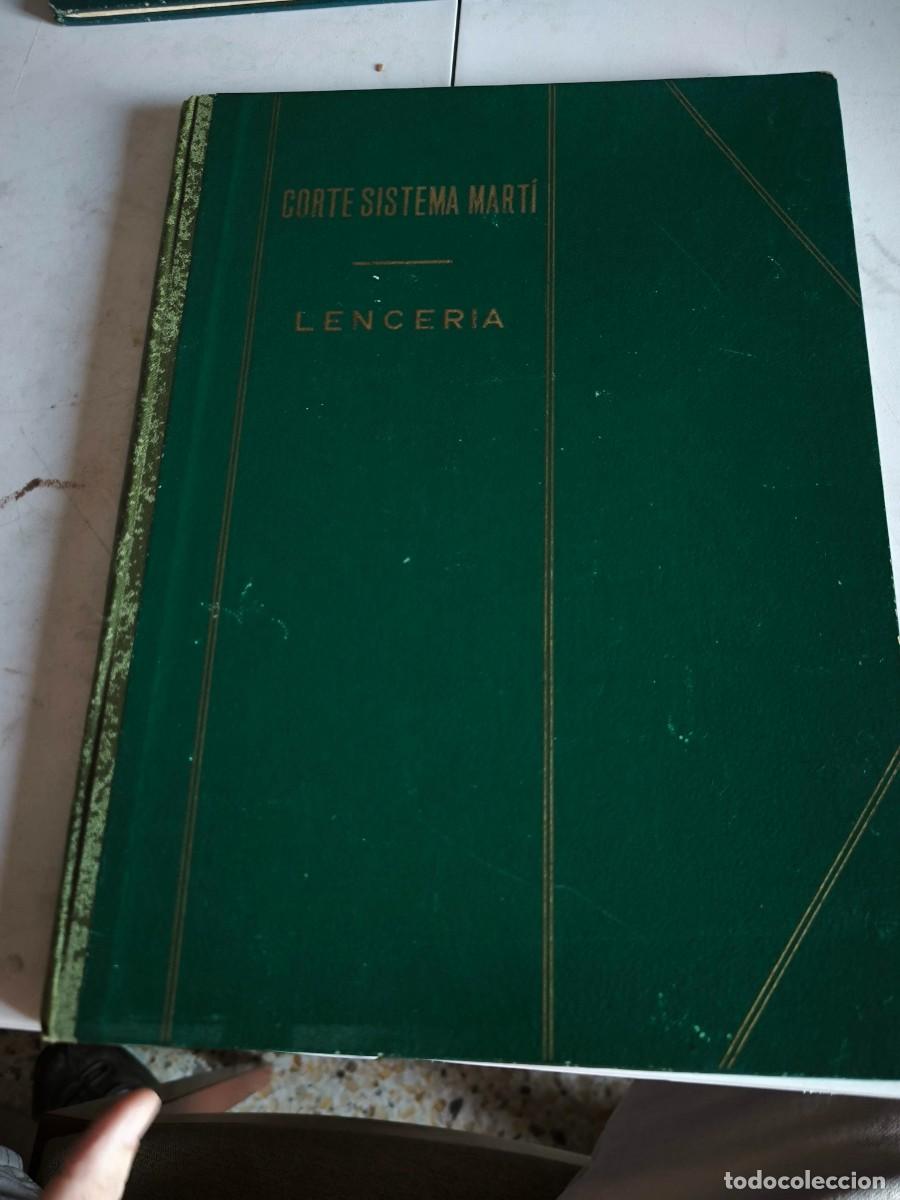 Libros de segunda mano: LIBRO CORTE SISTEMA MARTI - LENCERIA 1977