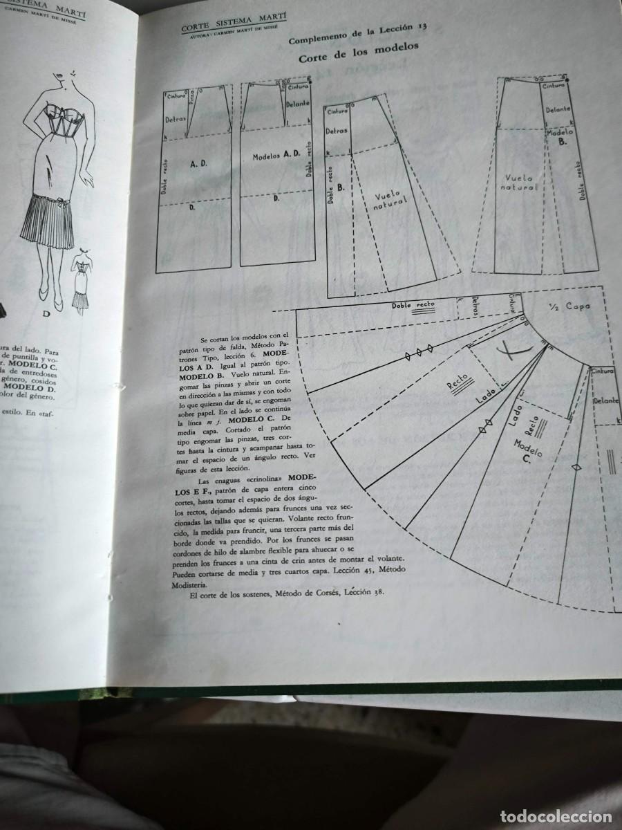 Libros de segunda mano: LIBRO CORTE SISTEMA MARTI - LENCERIA 1977 - Foto 3