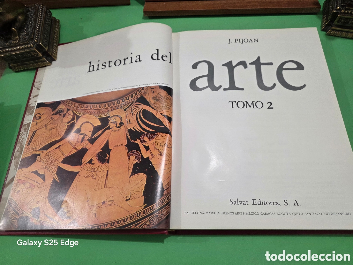 Libros de segunda mano: &rdquo;&rdquo;HISTORIA DEL ARTE&rdquo;&rdquo;...J. PIJOAN...VOLUMEN N&Uacute;MERO 2...SALVAT EDITORES...1973...