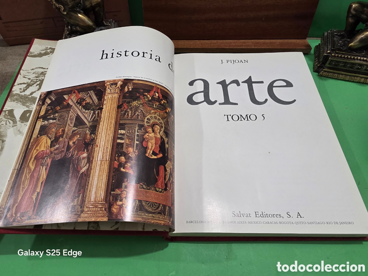Libros de segunda mano: &rdquo;&rdquo;HISTORIA DEL ARTE&rdquo;&rdquo;...J. PIJOAN...VOL&Uacute;MEN N&Uacute;MERO 5...SALVAT EDITORES...1972...