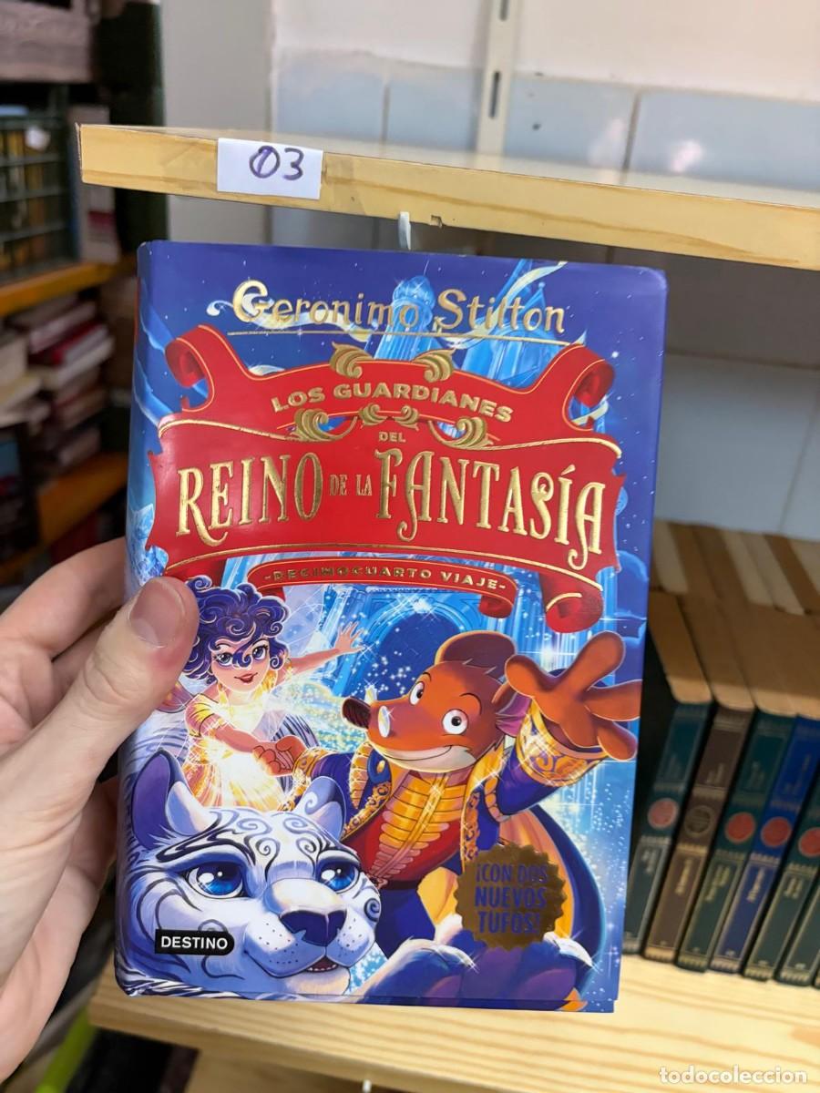 Libros de segunda mano: 03 Los guardianes del Reino de la Fantas&iacute;a &mdash; Geronimo Stilton &mdash; Destino - decimocuarto viaje
