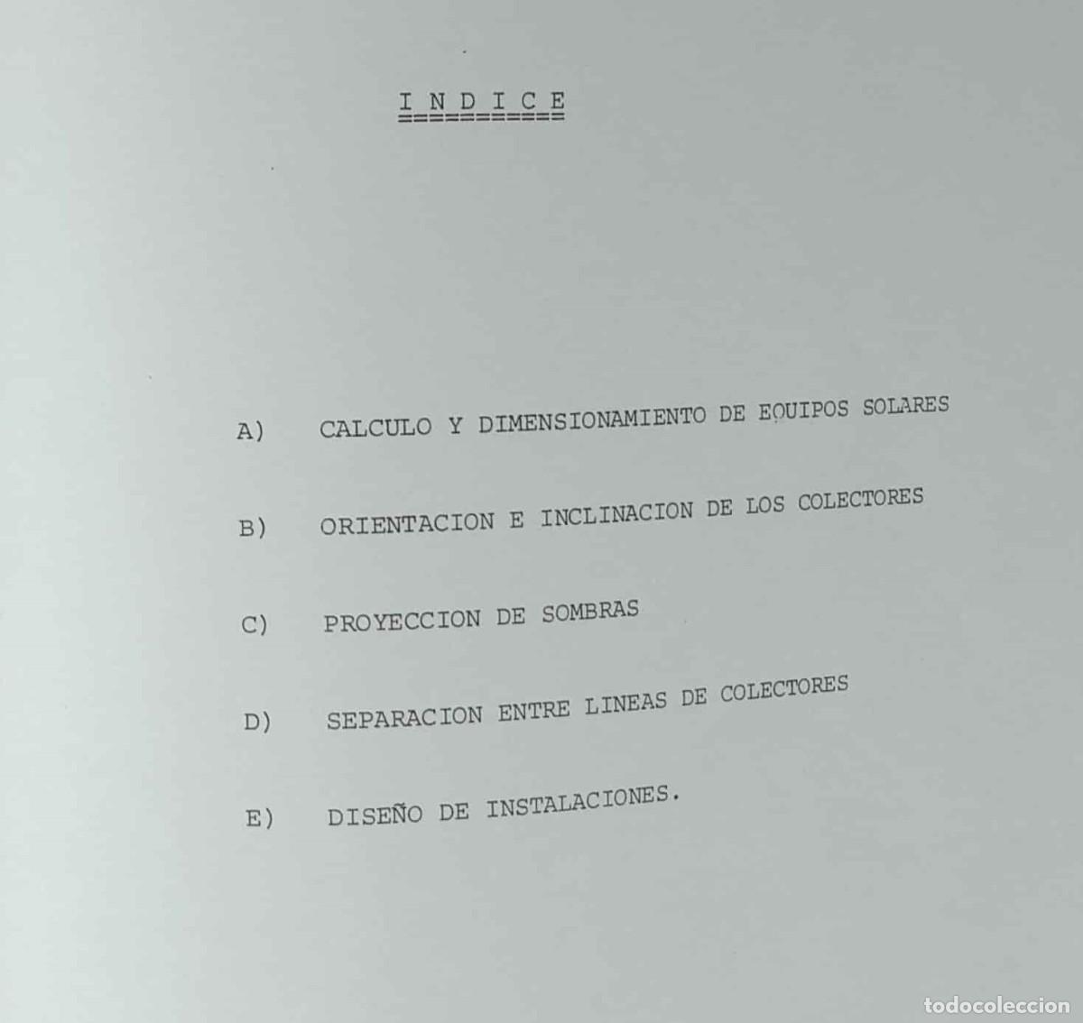 Libros de segunda mano: ENERG&Iacute;A SOLAR Y T&Eacute;RMICA - 4 LIBROS - Foto 8