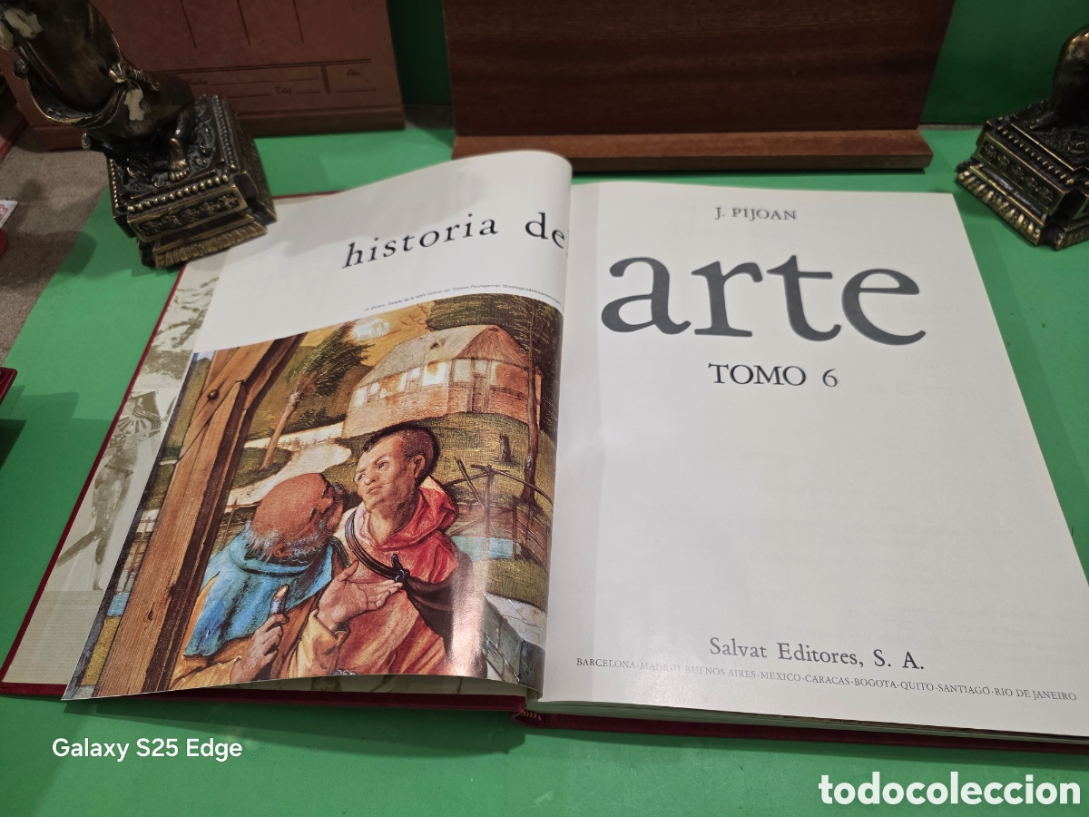 Libros de segunda mano: &rdquo;&rdquo;HISTORIA DEL ARTE&rdquo;&rdquo;...J. PIJOAN...VOLUMEN N&Uacute;MERO 6...SALVAT EDITORES...1972...