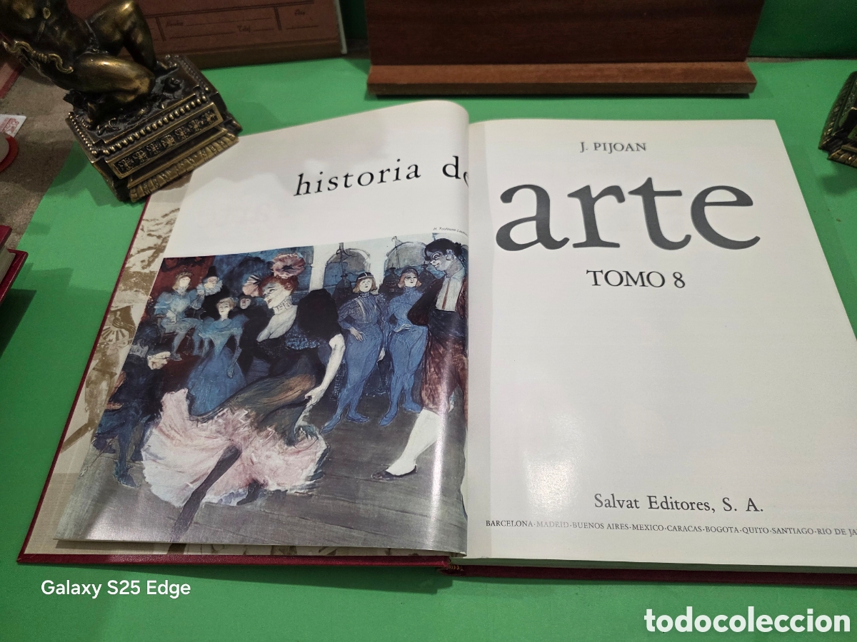 Libros de segunda mano: &rdquo;&rdquo;HISTORIA DEL ARTE&rdquo;&rdquo;...J. PIJOAN...VOLUMEN N&Uacute;MERO 8...SALVAT EDITORES...1971...