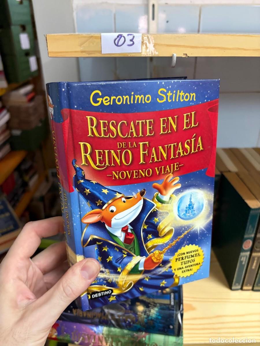 Libros de segunda mano: 03 RESCATE EN EL REINO DE LA FANTAS&Iacute;A. NOVENO VIAJE &mdash; Geronimo Stilton &mdash; Destino