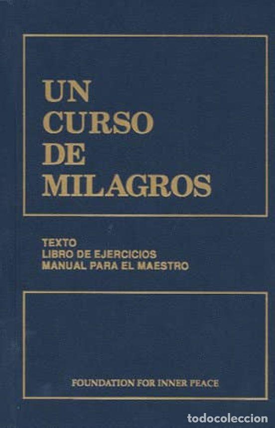 Libros de segunda mano: Un curso de milagros
