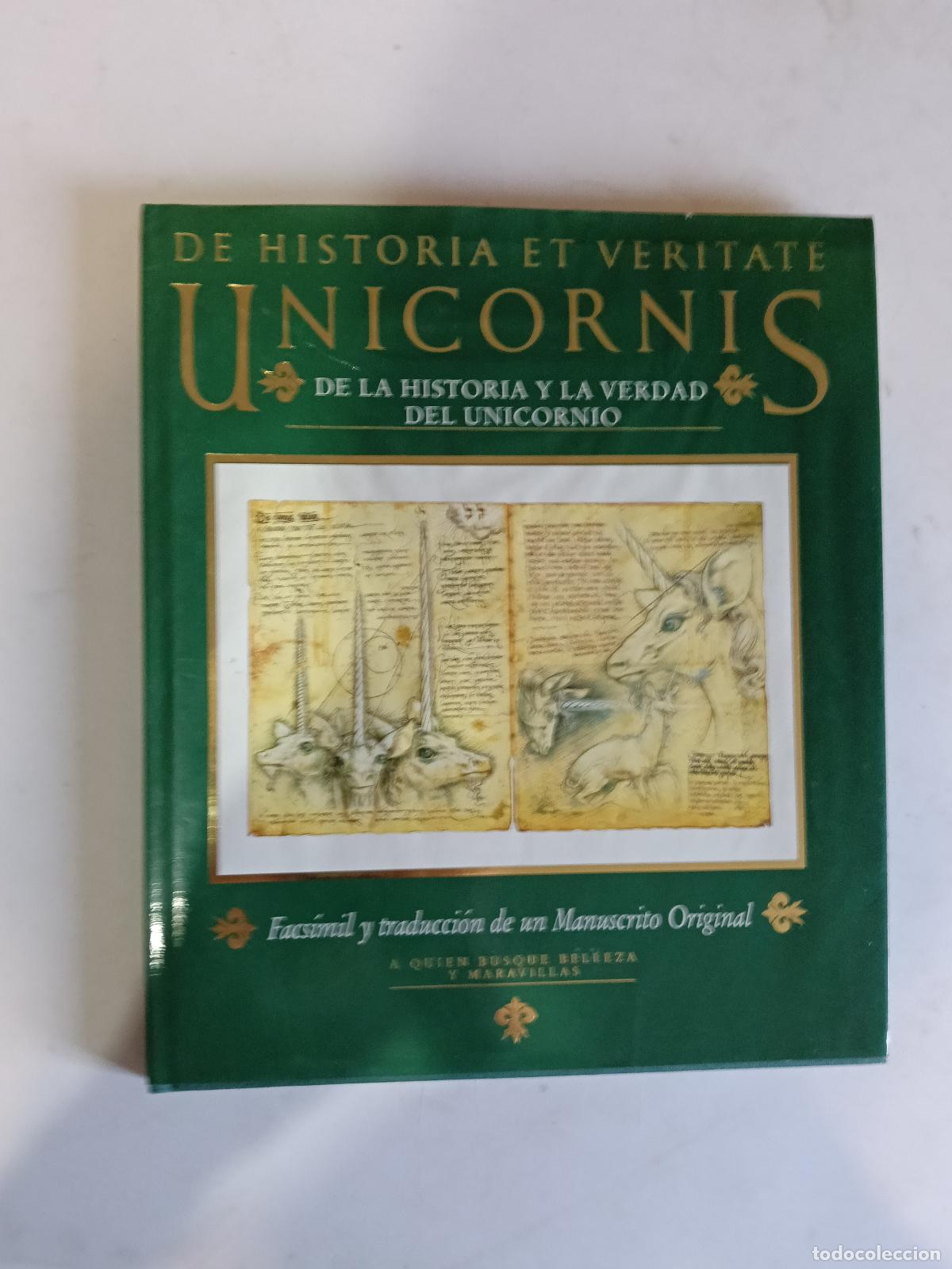Libros de segunda mano: De historia et veritate Unicornis de la historia y la verdad del unicornio Michael Green