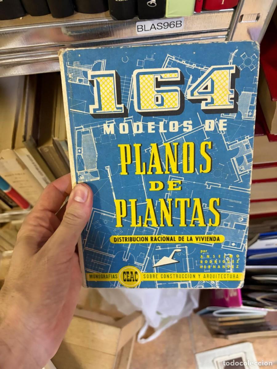 Libros de segunda mano: BLAS96B 164 modelos de planos de plantas &mdash; Anselmo Rodr&iacute;guez Hern&aacute;ndez &mdash; CEAC