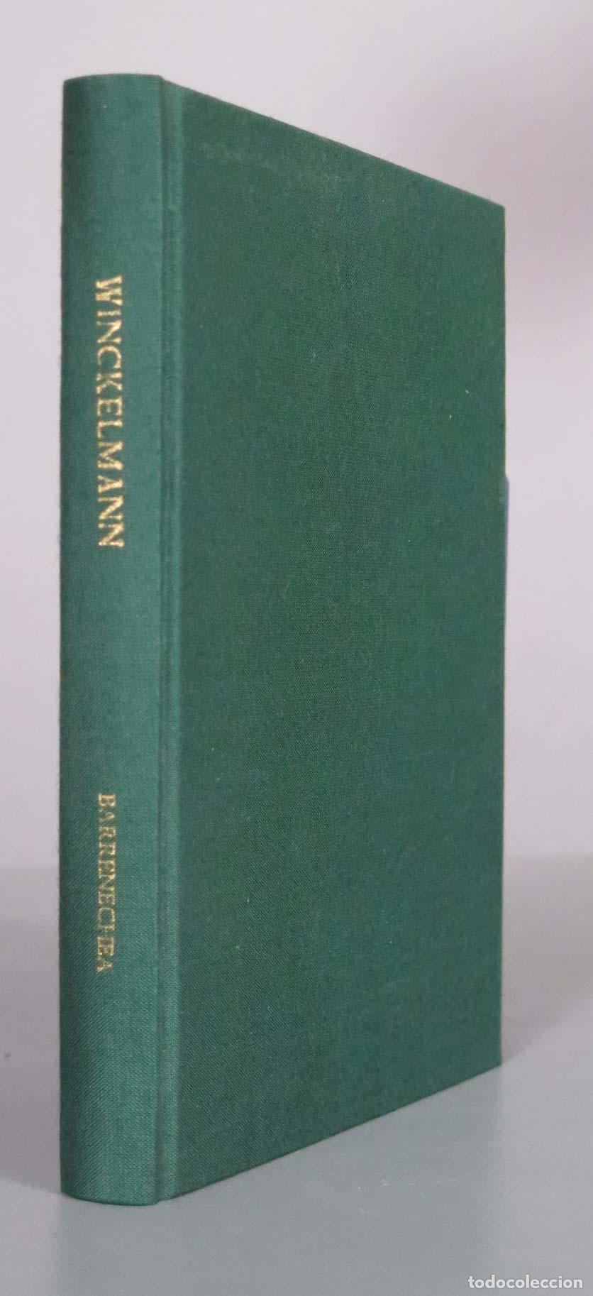 Libros de segunda mano: Winckelmann o la est&eacute;tica - Mariano Antonio Barrenechea - J.