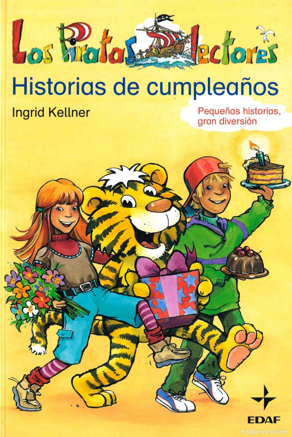 Libros de segunda mano: Historias de Cumplea&ntilde;os - Susana G&oacute;mez - Editorial Edaf - Piratas Lectores, N&ordm; 1