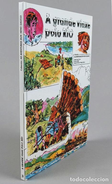 Libri di seconda mano: AVENTURAS DUN NENO GALEGO. A GRANDE VIAXE POLO RIO. X. FRANCO. BOFILL. GALICIA. VIGO 1985.