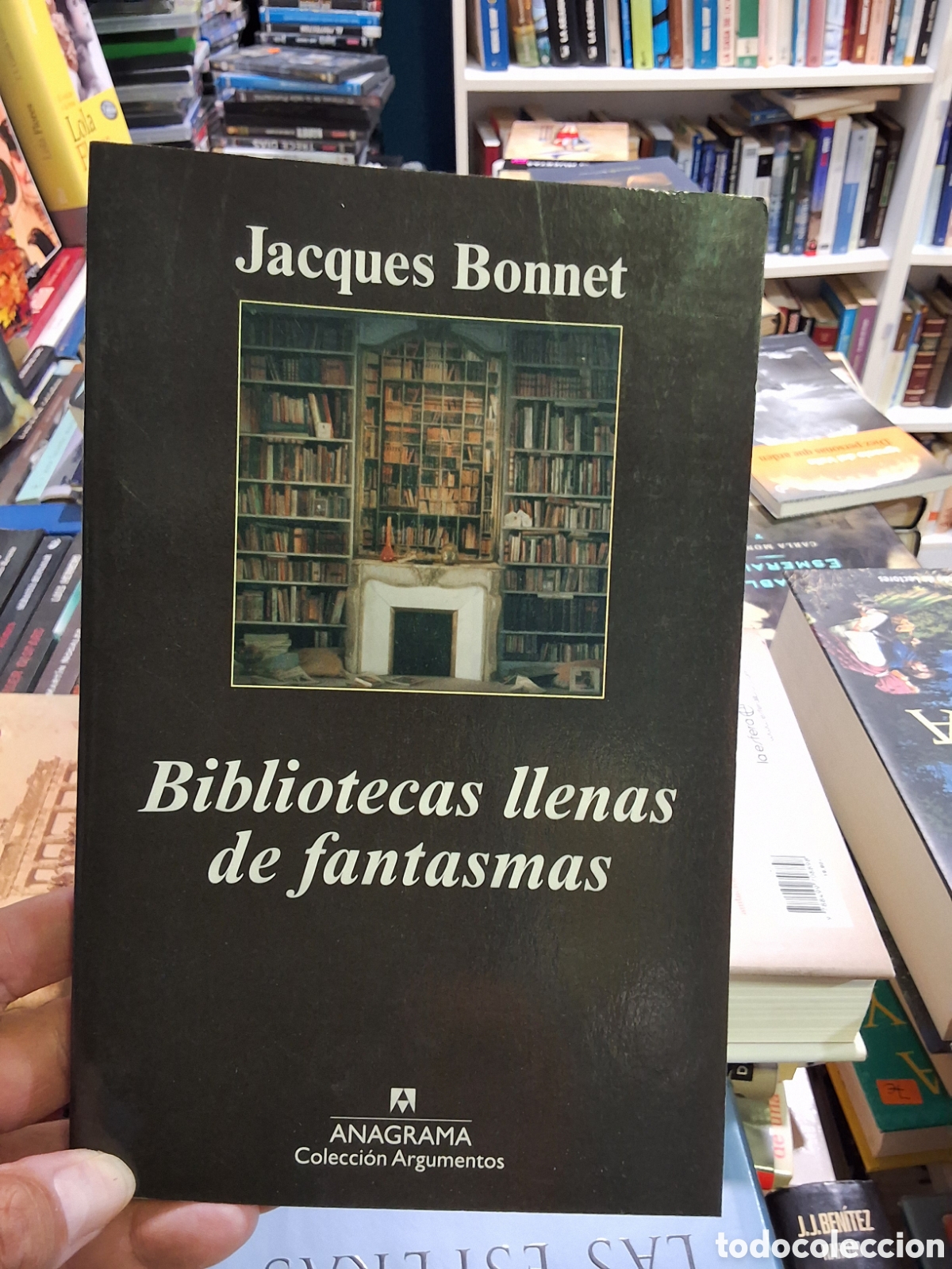 Libros de segunda mano: BIBLIOTECAS LLENAS DE FANTASMAS - JACQUES BONNET