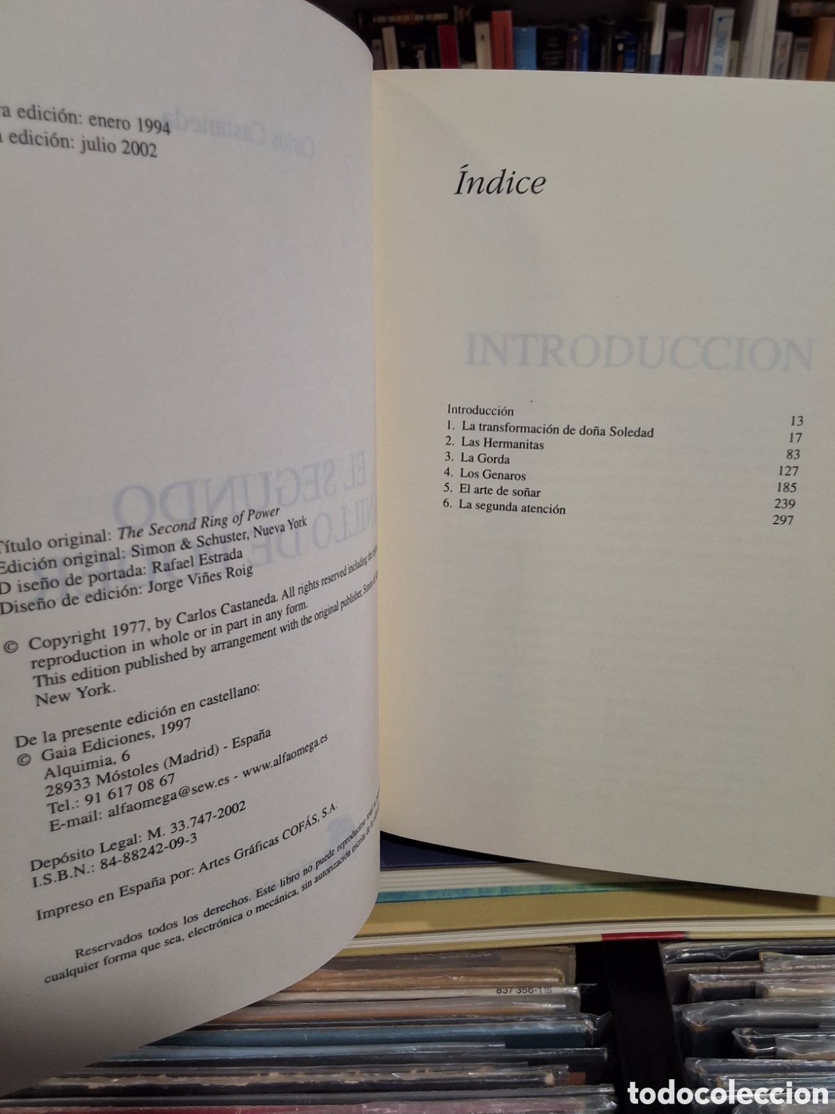 Libros de segunda mano: EL SEGUNDO ANILLO DE PODER - CARLOS CASTANEDA - ENVIOS DESDE 1,95 &euro; - Foto 5