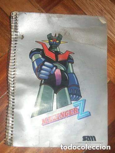 Libros de segunda mano: LIBRETA MAZINGER Z -MAL ESTADO A&Ntilde;OS 70