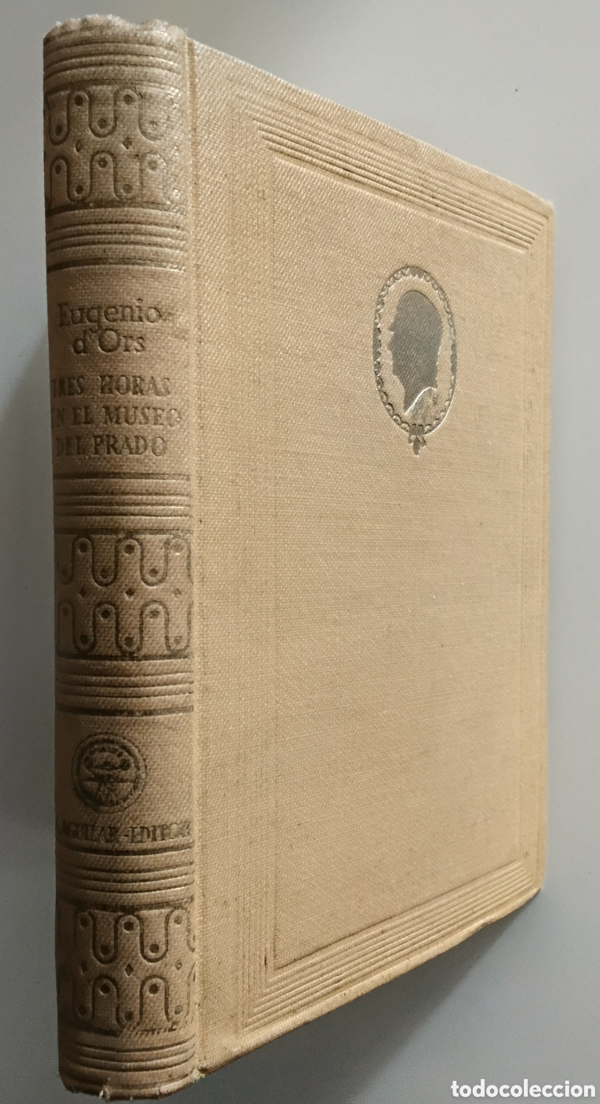 Libros de segunda mano: Eugenio d'Ors &mdash; Tres horas en el Museo del Prado. Itinerario estrat&eacute;gico &ndash; Madrid