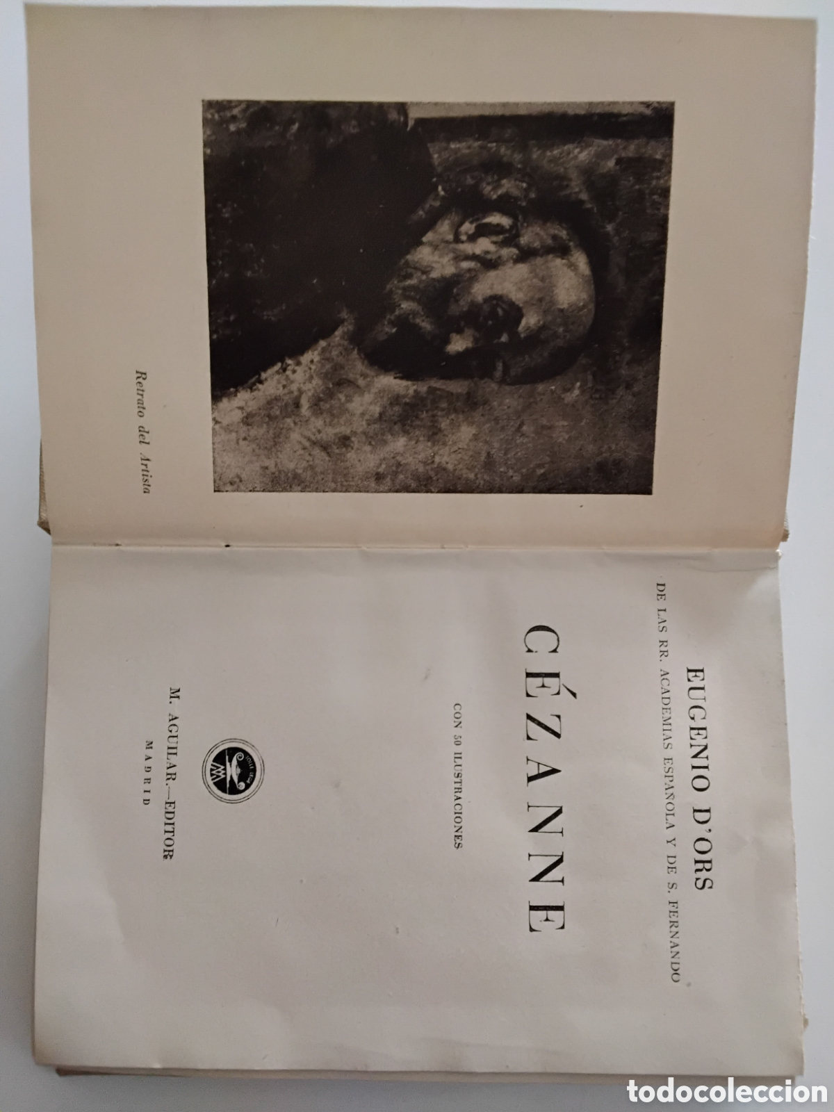 Libros de segunda mano: Eugenio dOrs &mdash; C&eacute;zanne. M. Aguilar - Editor, Madrid. - Foto 3