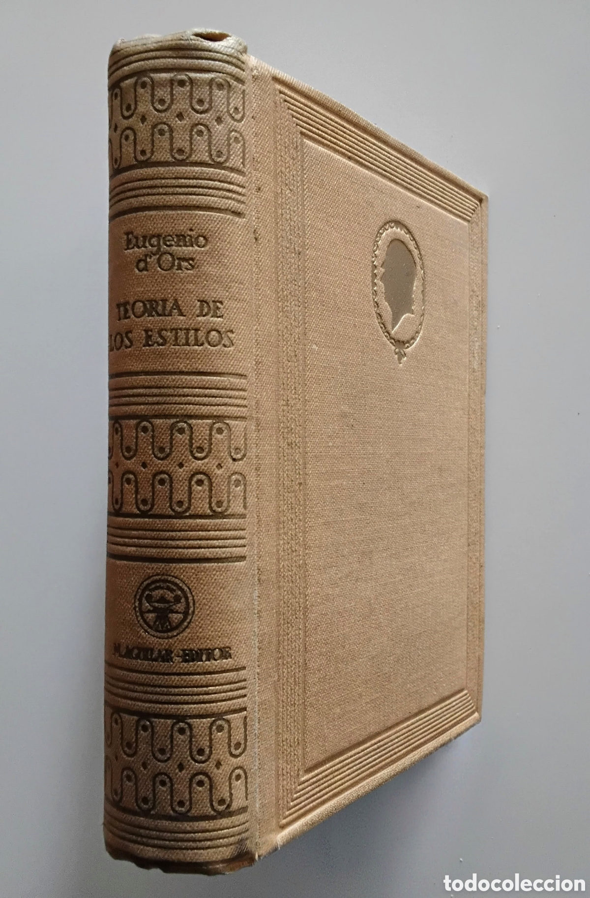 Libros de segunda mano: Eugenio d'Ors &mdash; Teor&iacute;a de los estilos y Espejo de la arquitectura. M. Aguilar - Editor, Madrid.