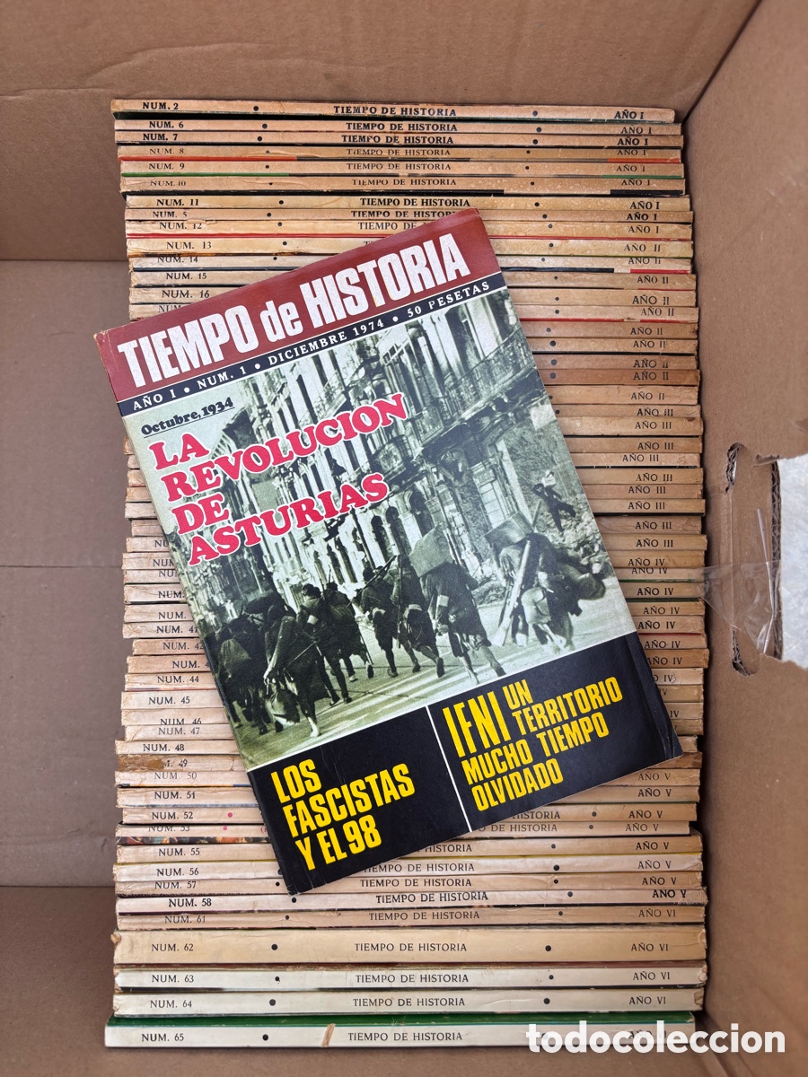 Libros de segunda mano: Lote Revista &rdquo;Tiempo de Historia&rdquo;