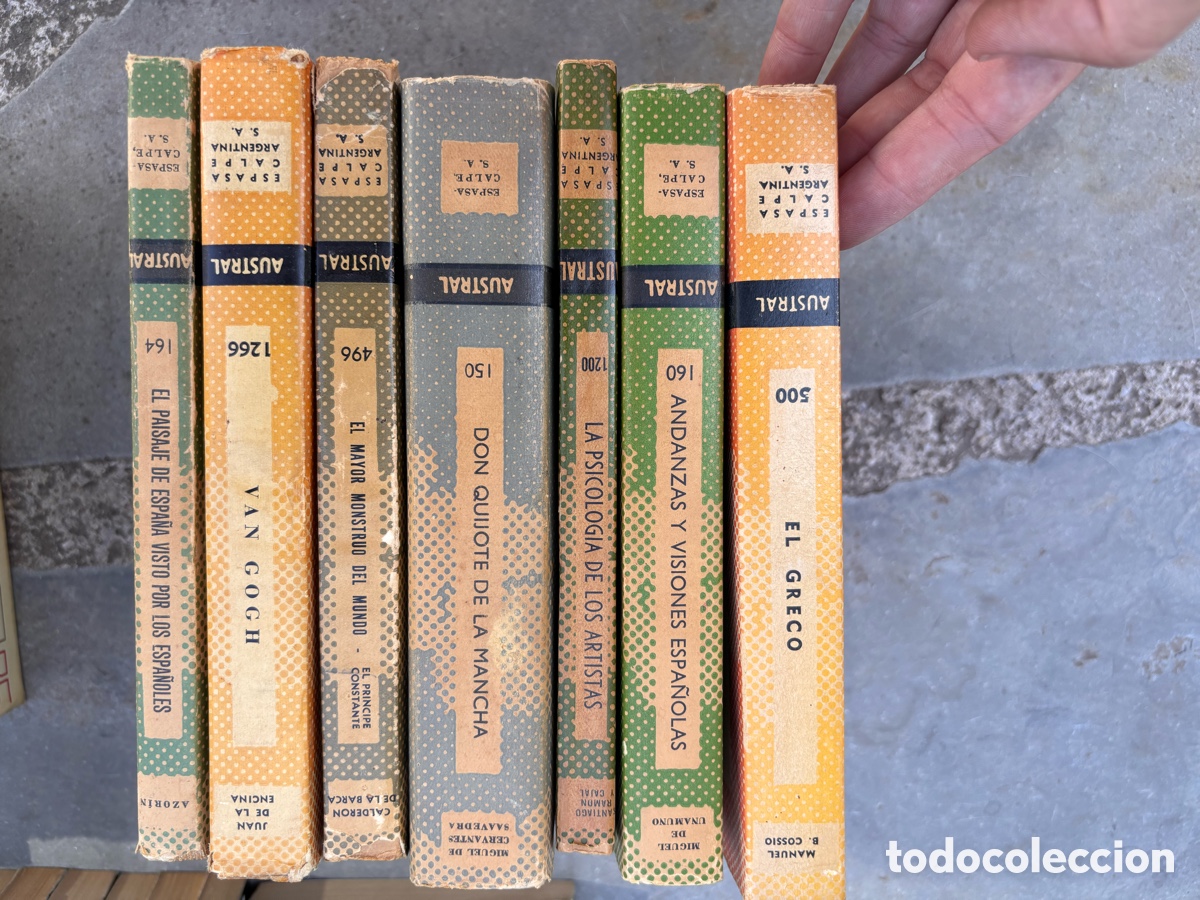 Libros de segunda mano: Colecci&oacute;n Austral (Espasa-Calpe)
