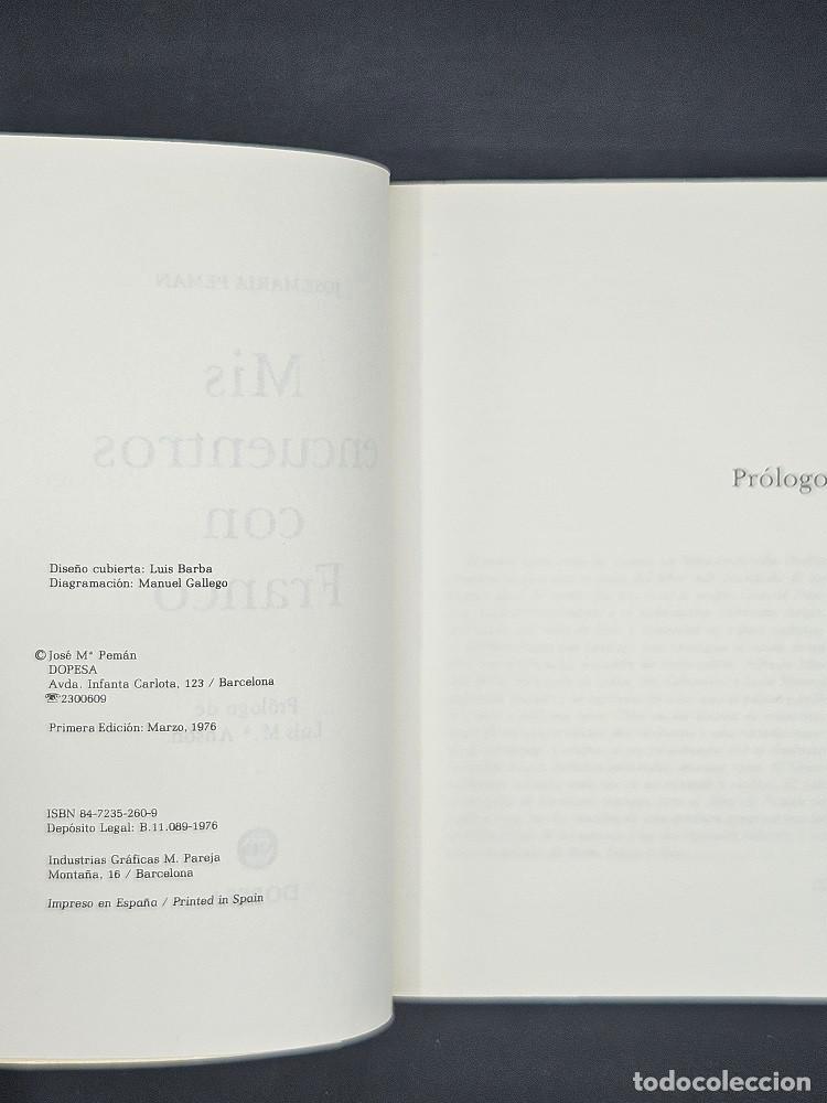 Libros de segunda mano: Mis encuentros con Franco - Foto 2