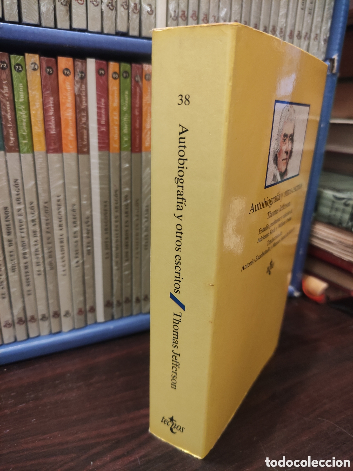 Libros de segunda mano: AUTOBIOGRAF&Iacute;A Y OTROS ESCRITOS - THOMAS JEFFERSON - Foto 2