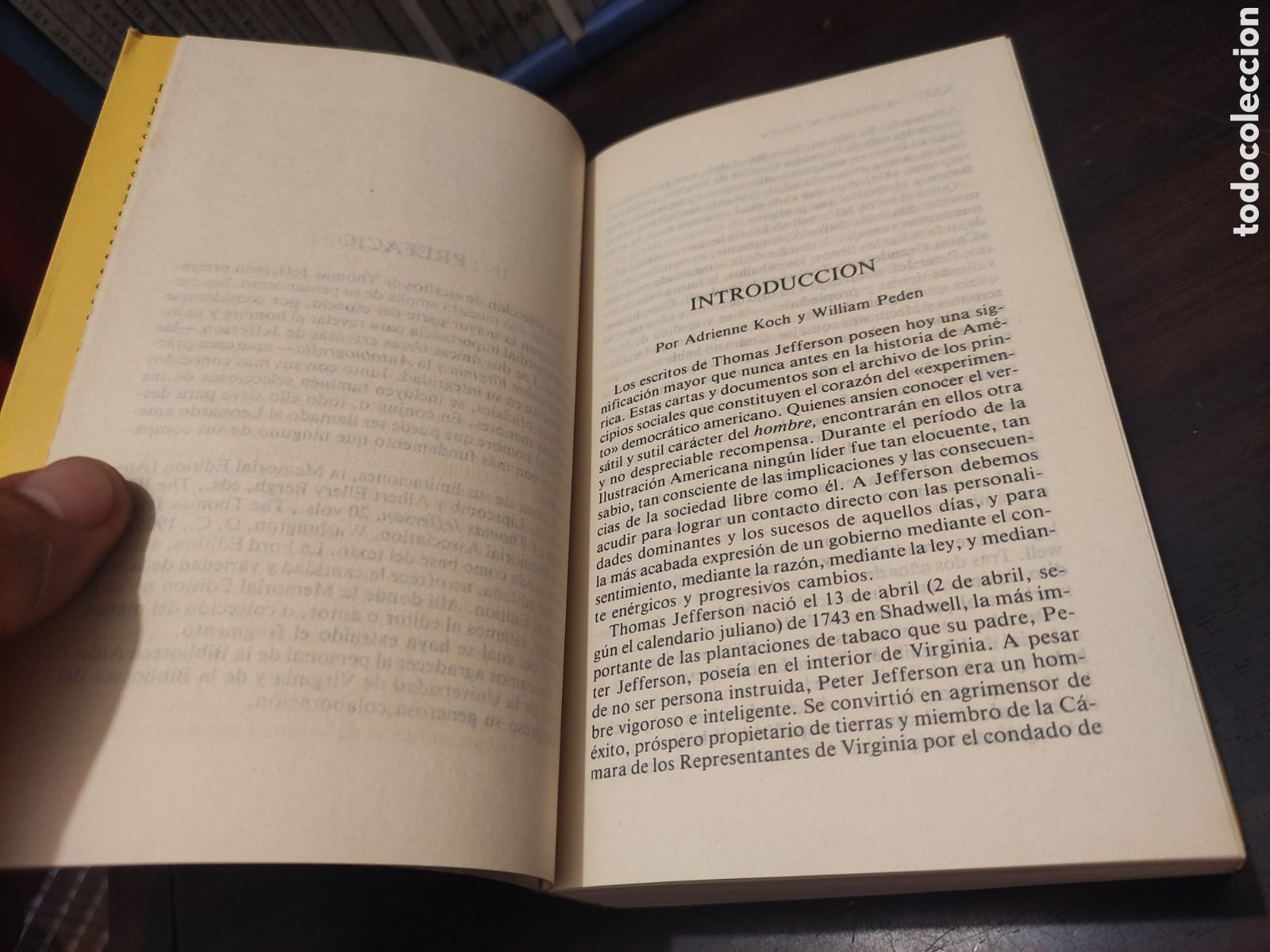 Libros de segunda mano: AUTOBIOGRAF&Iacute;A Y OTROS ESCRITOS - THOMAS JEFFERSON - Foto 14