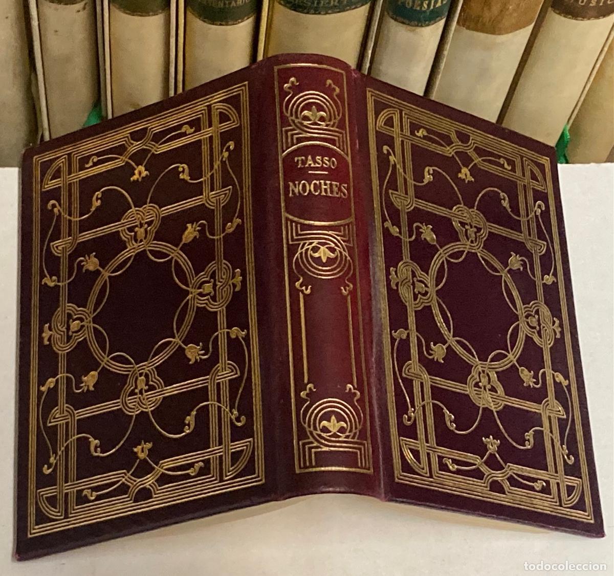 Libros de segunda mano: A&Ntilde;O 1945 - NOCHES POR TASSO - BARCELONA MONTANER Y SIM&Oacute;N BIBLIOTECA SELECCI&Oacute;N ENCUADERNACI&Oacute;N