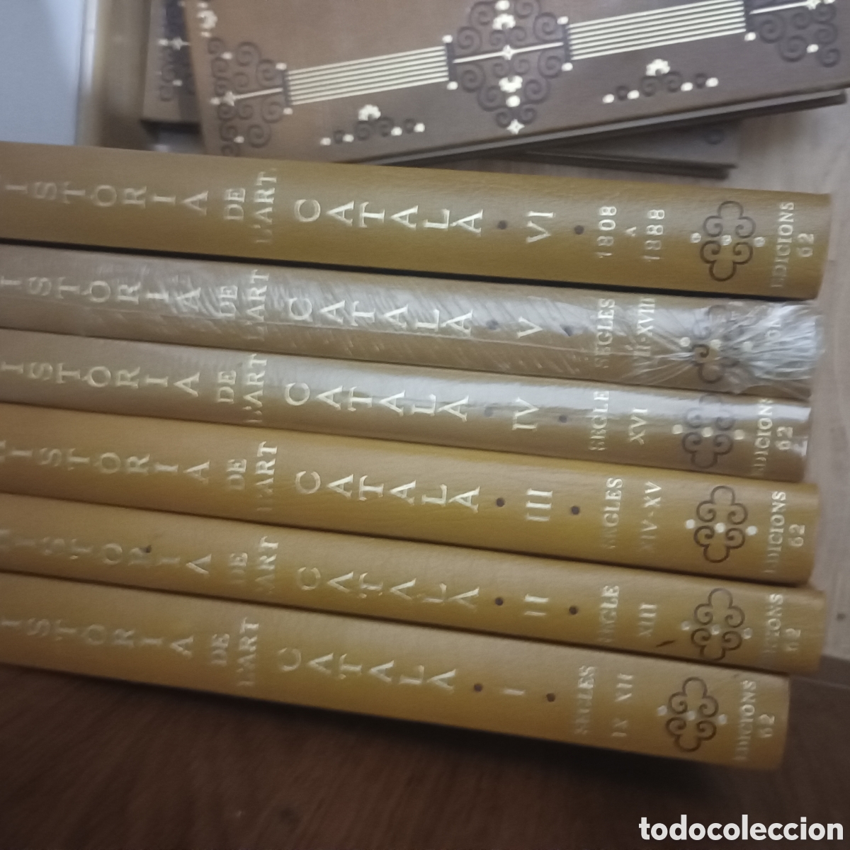 Libros de segunda mano: Hist&ograve;ria de l'art catal&agrave; - edicions 62 - 8 volums - volum 5-6 estan nous encara
