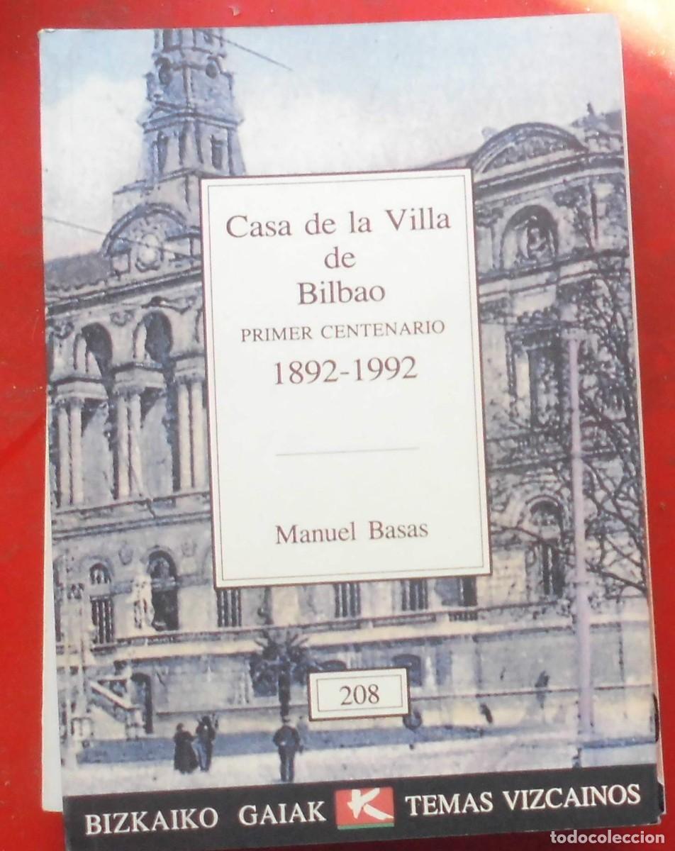 Libros de segunda mano: TEMAS VISCA&Iacute;NOS. CASA DE LA VILLA DE BILBAO