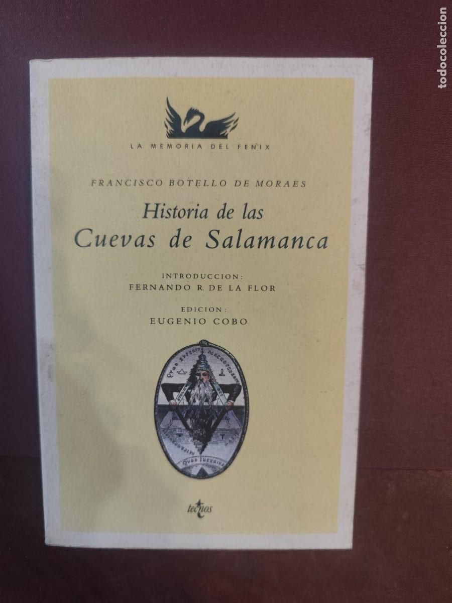 Libros de segunda mano: Francisco Botello de Moraes. HISTORIA DE LAS CUEVAS DE SALAMANCA.
