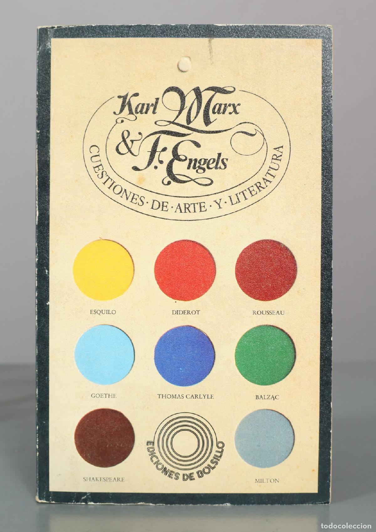 Libros de segunda mano: Cuestiones de Arte y Literatura - Karl Marx, Friedrich Engels - Ediciones de Bolsillo - Ediciones