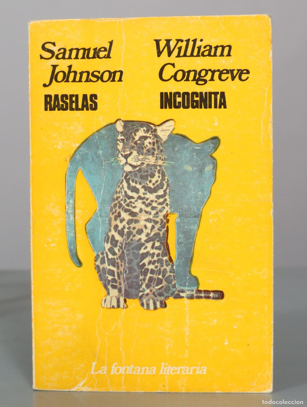 Libros de segunda mano: Raselas / Inc&oacute;gnita - Samuel Johnson, William Congreve - Ediciones Felmar