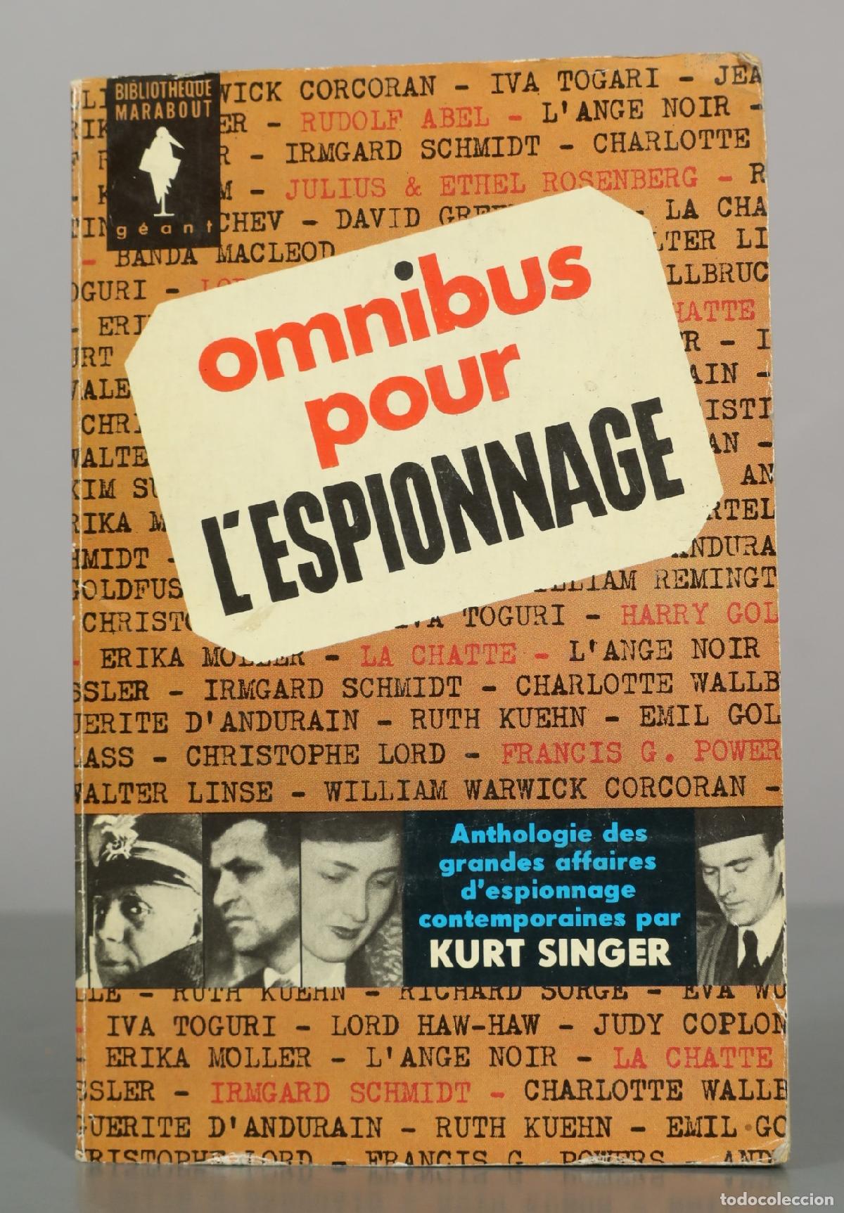 Libros de segunda mano: omnibus pour L'ESPIONNAGE. SINGER