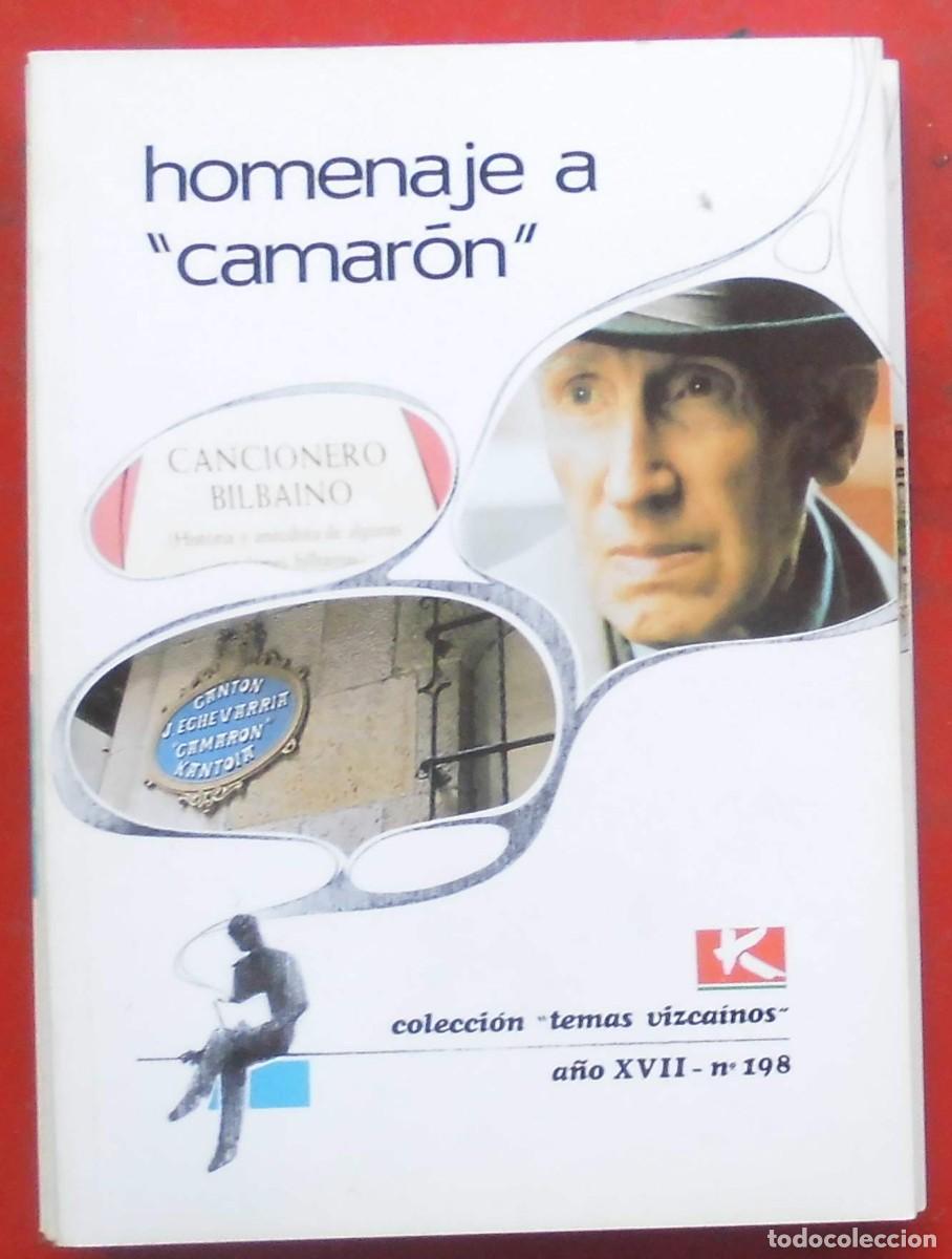 Libros de segunda mano: TEMAS VIZCA&Iacute;NOS. HOMENAJE A CAMAR&Oacute;N
