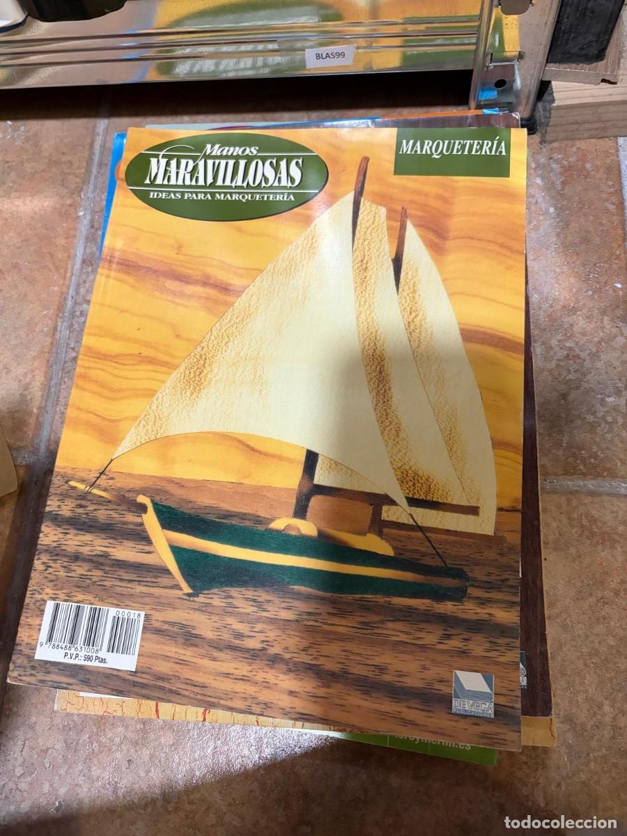 Libros de segunda mano: BLAS99 + Manos Maravillosas. Marqueter&iacute;a + &mdash; + De Vega Publicaciones