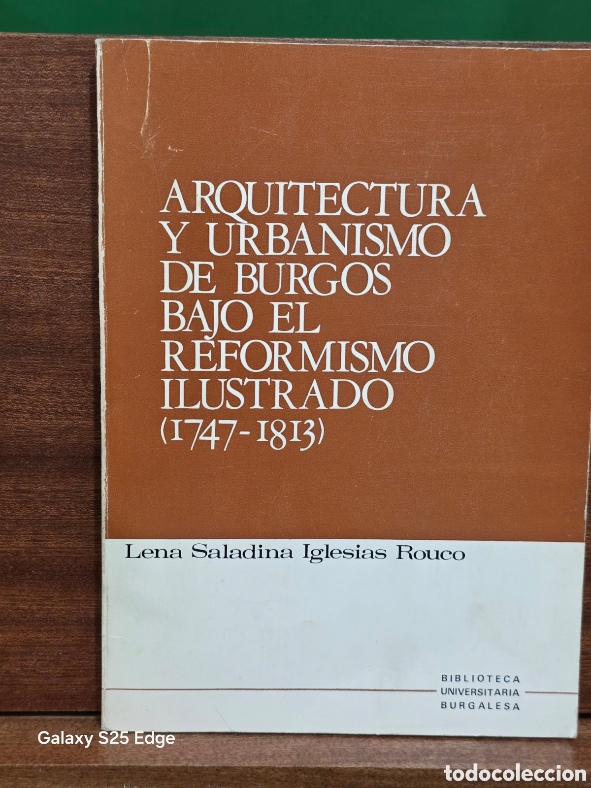Libros de segunda mano: &rdquo;&rdquo;ARQUITECTURA Y URBANISMO DE BURGOS BAJO EL REFORMISMO ILUSTRADO (1747-1813)&rdquo;&rdquo;...LENA SALADINA.1978