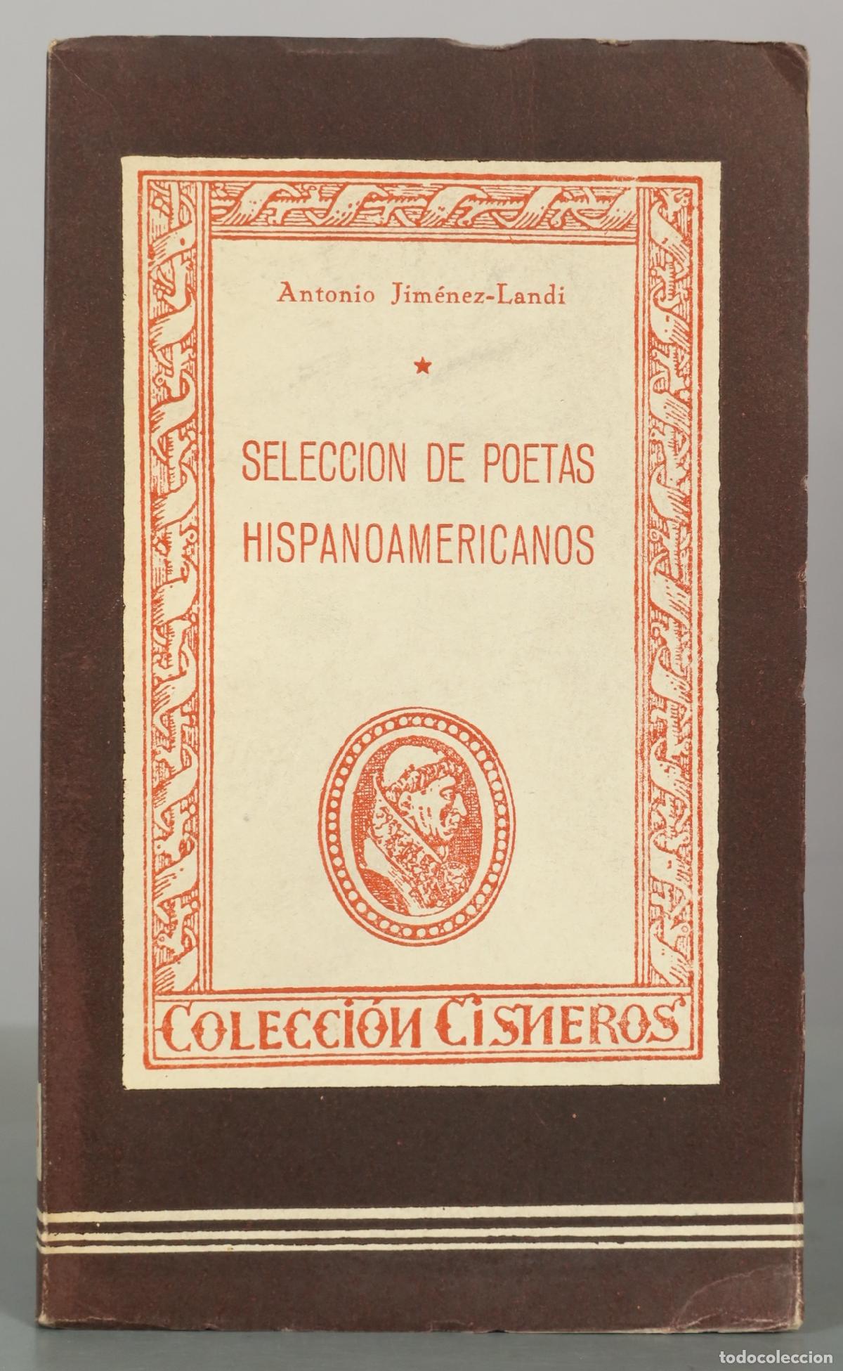 Libros de segunda mano: Seleccion de poetas hispanoamericanos - Antonio Jimenez-Landi - Ediciones Atlas