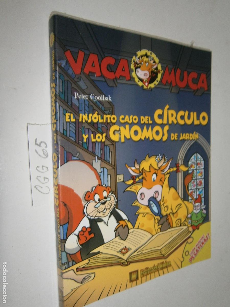 Libros de segunda mano: VACA MUCA - EL INSOLITO CASO DEL CIRCULO Y LOS GNOMOS DE JARDIN