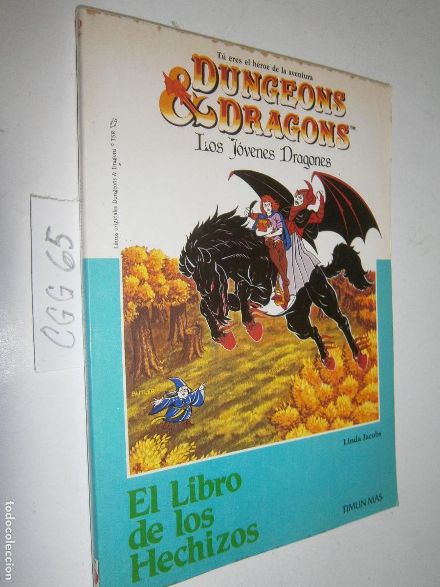 Libros de segunda mano: EL LIBRO DE LOS HECHIZOS - LOS JOVENES DRAGONES - DUNGEONS & DRAGONS (DRAGONES Y MAZMORRAS)