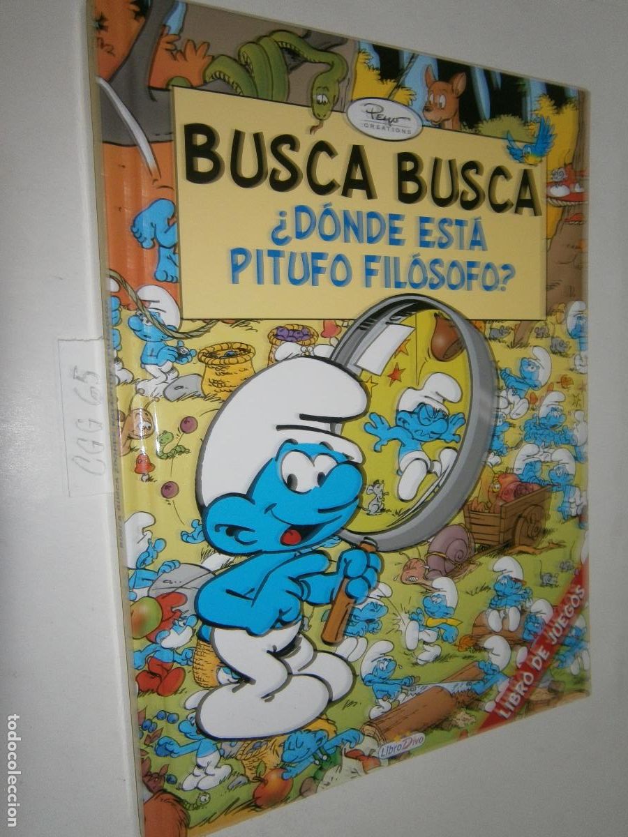 Libros de segunda mano: BUSCA, BUSCA &iquest;DONDE ESTA PITUFO FILOSOFO?
