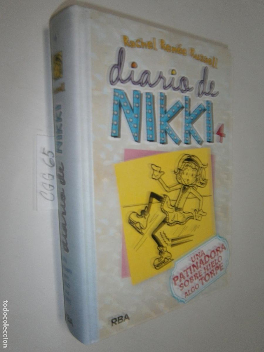 Libros de segunda mano: DIARIO DE NIKKI 4: UNA PATINADORA SOBRE HIELO ALGO TORPE