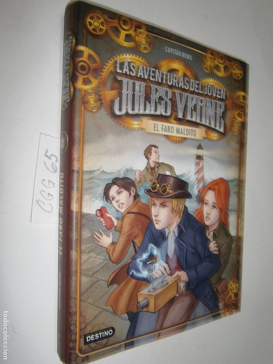 Libros de segunda mano: LAS AVENTURAS DEL JOVEN JULES VERNES Y CIA - EL FARO MALDITO