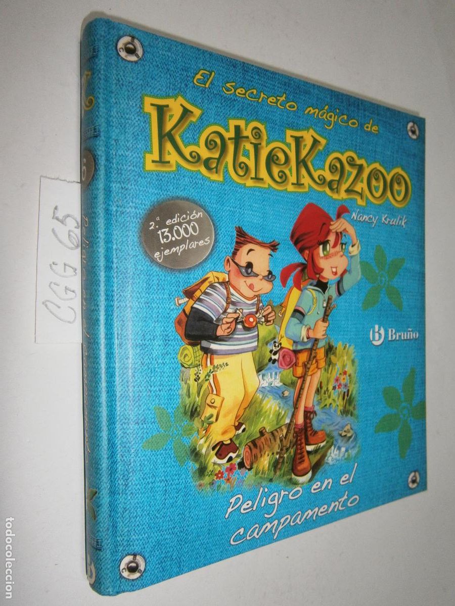 Libros de segunda mano: EL SECRETO MAGICO DE KATIE KAZOO - PELIGRO EN EL CAMPAMENTO