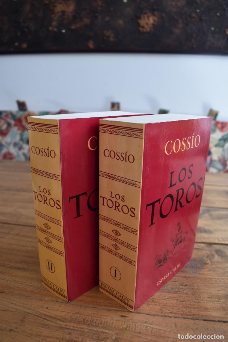 Libros de segunda mano: LOS TOROS. J&oacute;se Mar&iacute;a de Coss&iacute;o. TOMOS I Y II. Espasa Calpe, 1995