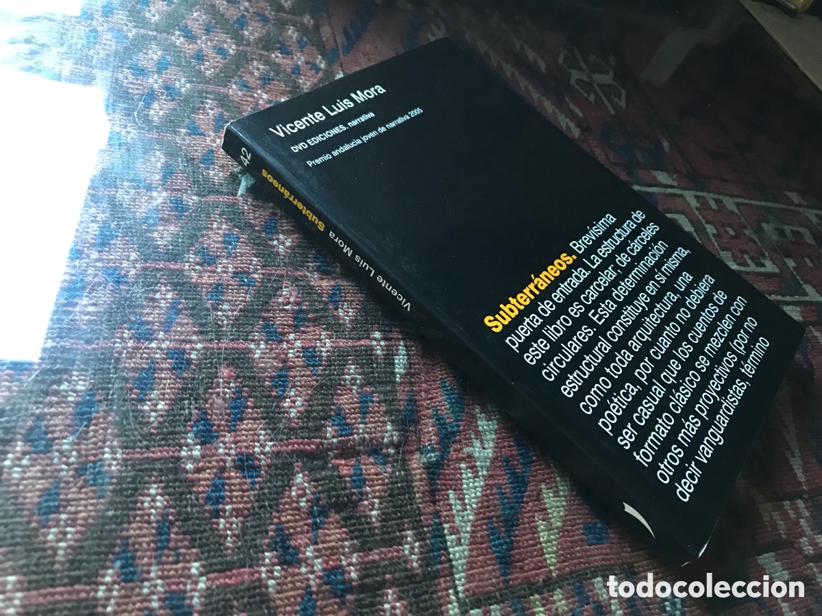 Libros de segunda mano: Subterr&aacute;neos. Vicente Luis Mora. DVD ediciones