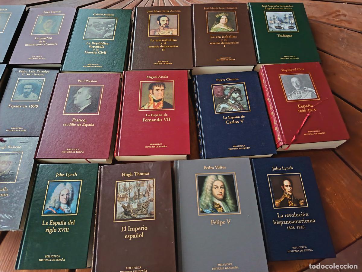 Livres d'occasion: LOTE DE 20 TOMOS DE BIBLIOTECA HISTORIA DE ESPA&Ntilde;A. RBA. LOS DE LAS FOTOS. BUEN ESTADO GENERAL.
